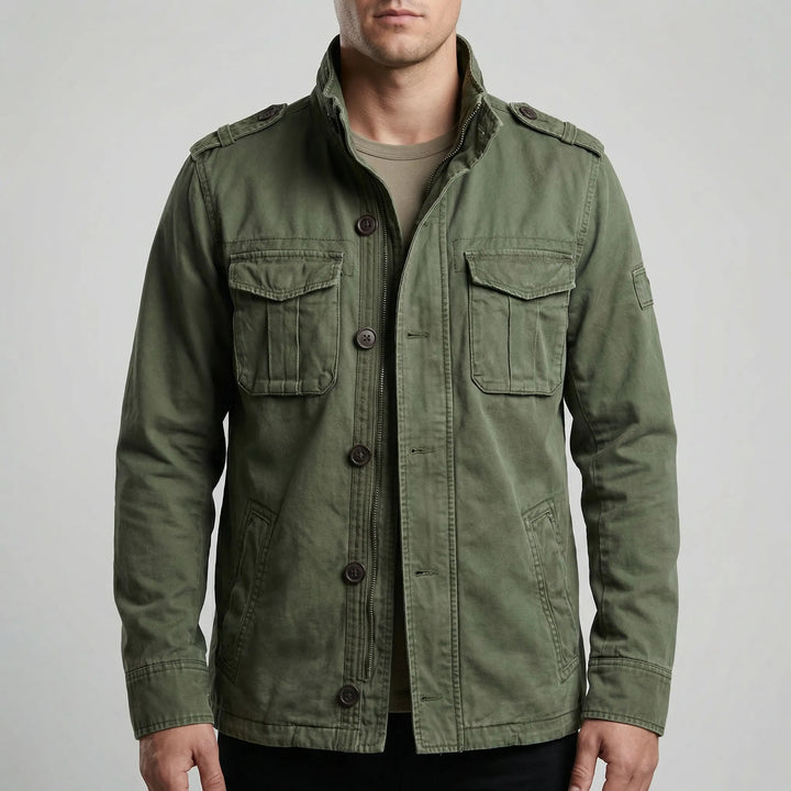 Combatex - Chaqueta militar de camuflaje para hombre