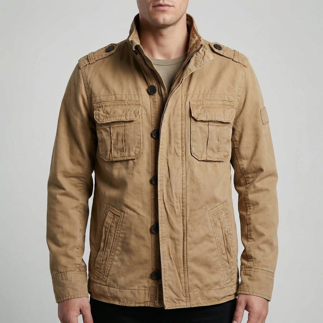 Combatex - Chaqueta militar de camuflaje para hombre