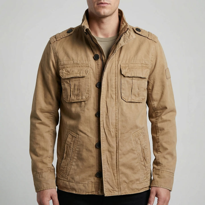 Combatex - Chaqueta militar de camuflaje para hombre