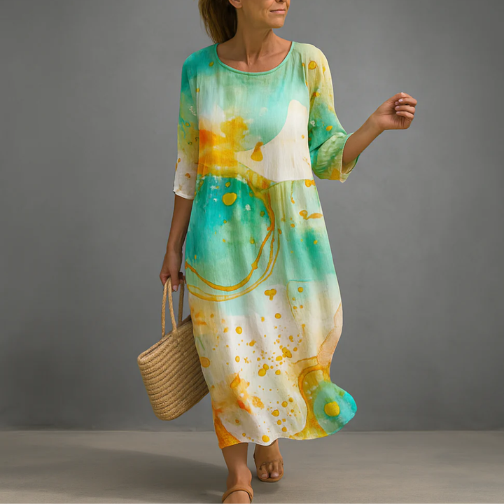 Vestido de Verano Floral Elegante para Mujeres