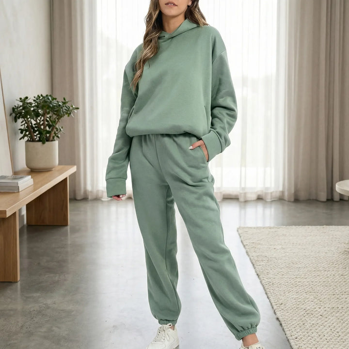 Cozlynx - Conjunto de sudadera con capucha y pantalón deportivo