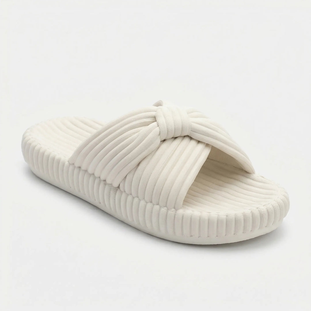 Cozorra - Pantuflas de interior sin cordones con tiras cruzadas