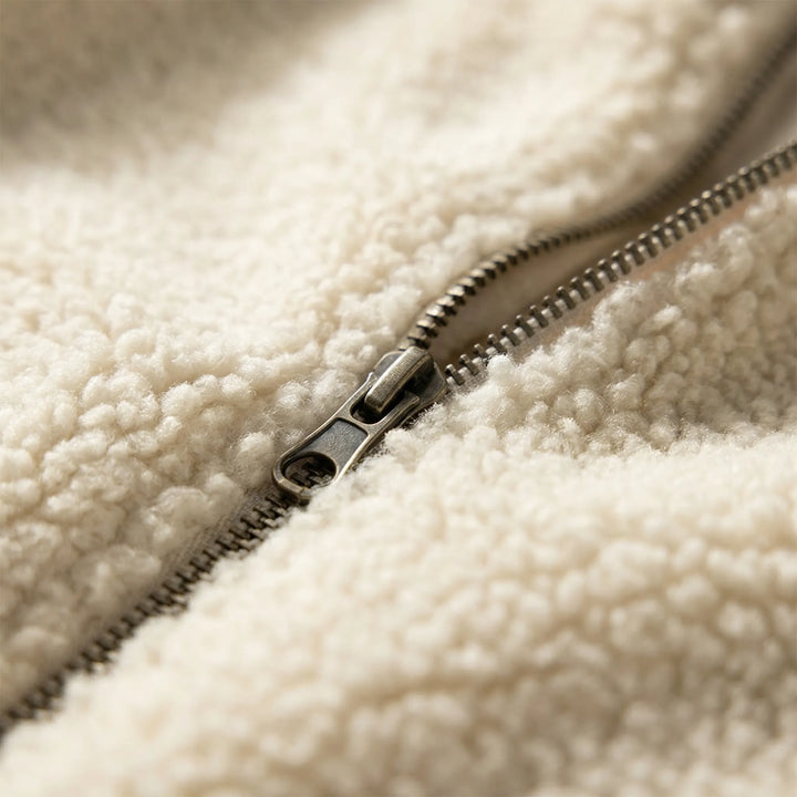 Cozwick - Chaqueta extragrande con cuello alto
