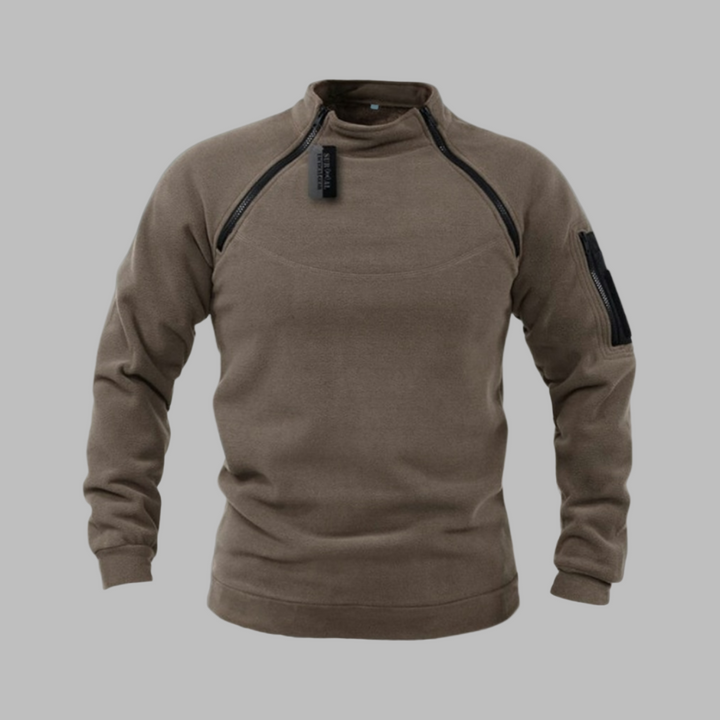 Sudadera de Forro Polar Hombre a Prueba de Viento