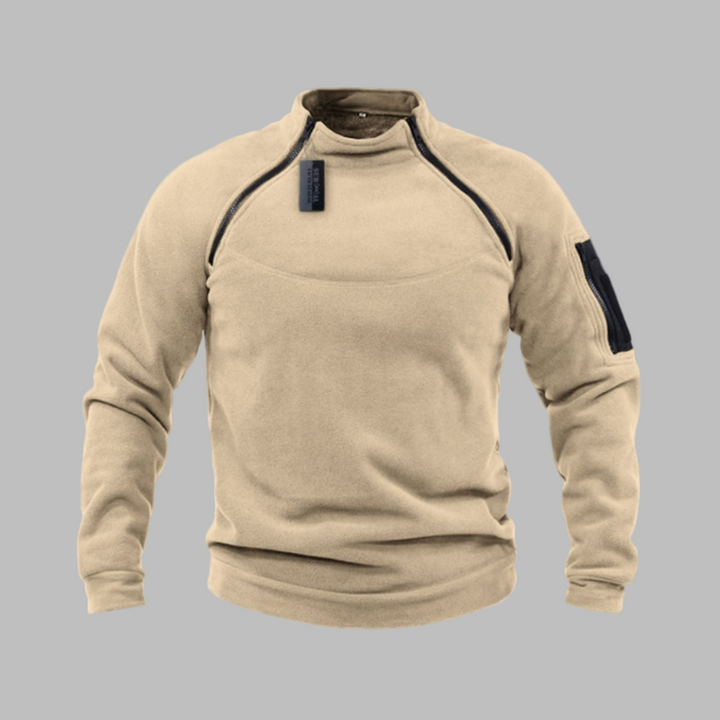 Sudadera de Forro Polar a Prueba de Viento para Hombres