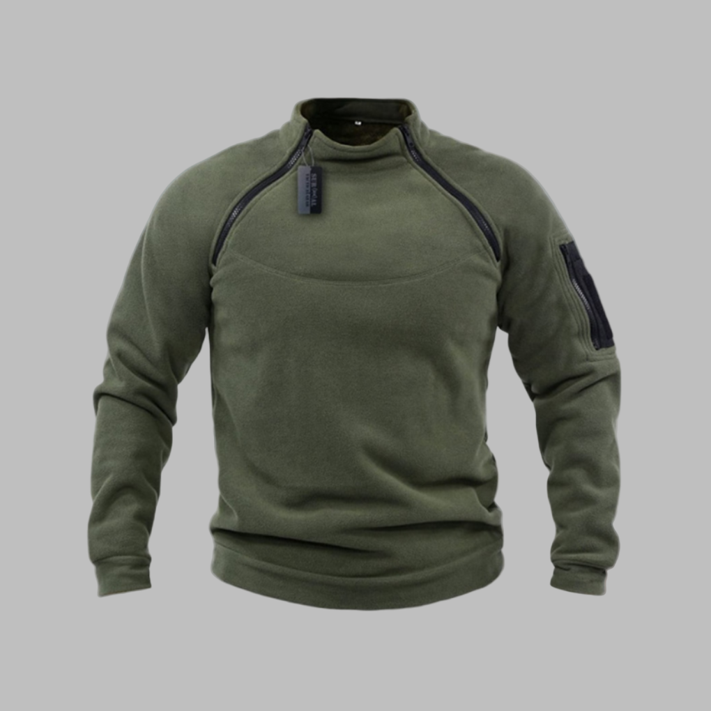 Sudadera de Forro Polar a Prueba de Viento para Hombres