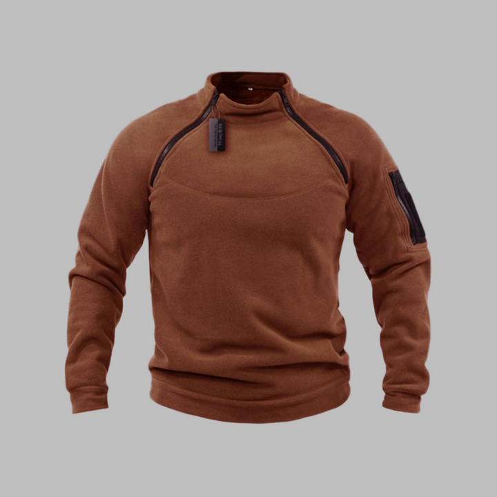 Sudadera de Forro Polar a Prueba de Viento para Hombres