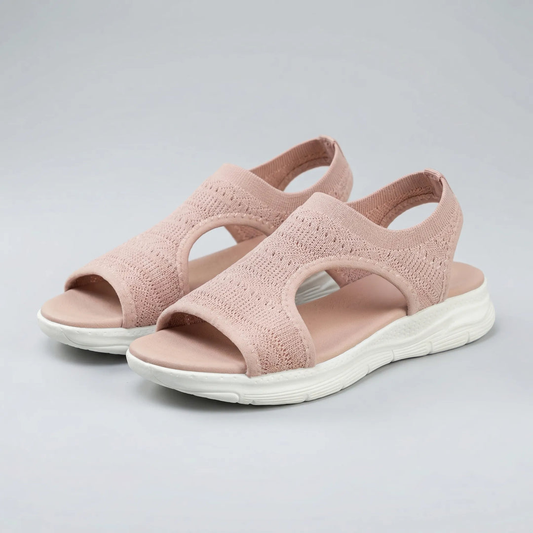 Cushway - Sandalia deportiva ortopédica sin cordones