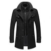 Abrigo de invierno de dos piezas para hombre: calidez y estilo combinados