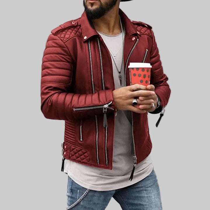 Chaqueta de Cuero Timeless y Robusta para Hombres
