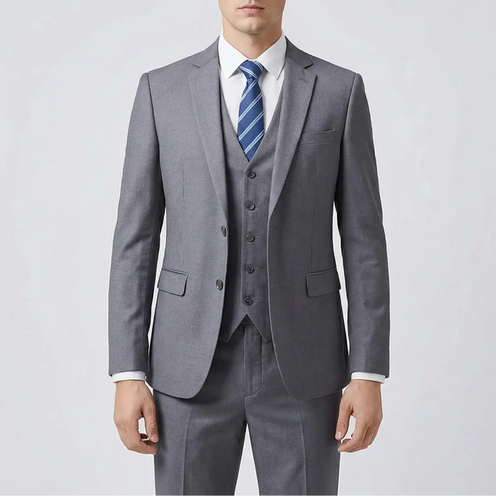 Daprano - Conjunto de traje formal de 3 piezas para hombre
