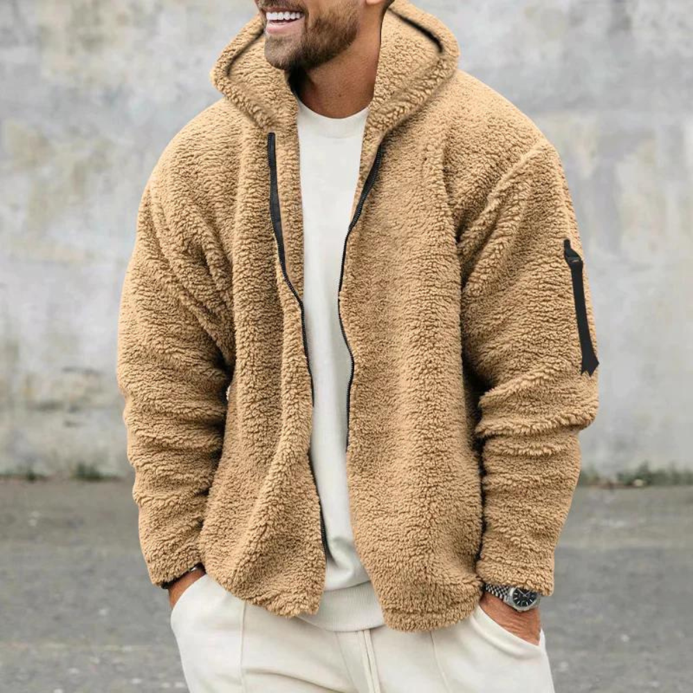 Chaqueta de Forro Polar Reversible para Hombres