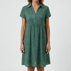 Vestido Camisa Midi con Botones
