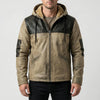 Chaqueta con Capucha con Cremallera para Hombres