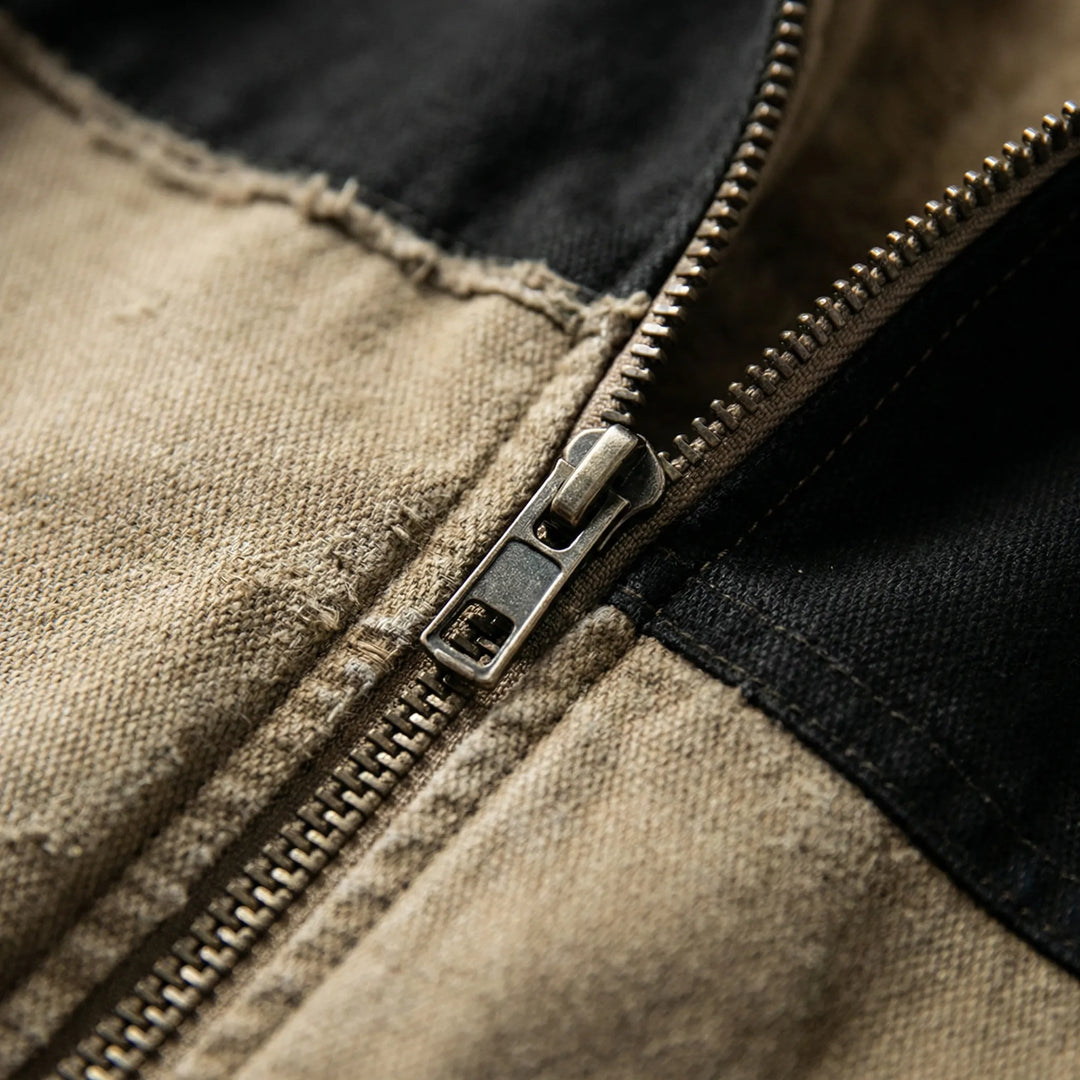 Draxton - Chaqueta con capucha y cremallera para hombre