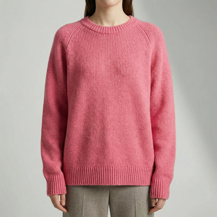 Driftknit - Jersey de cuello redondo extragrande