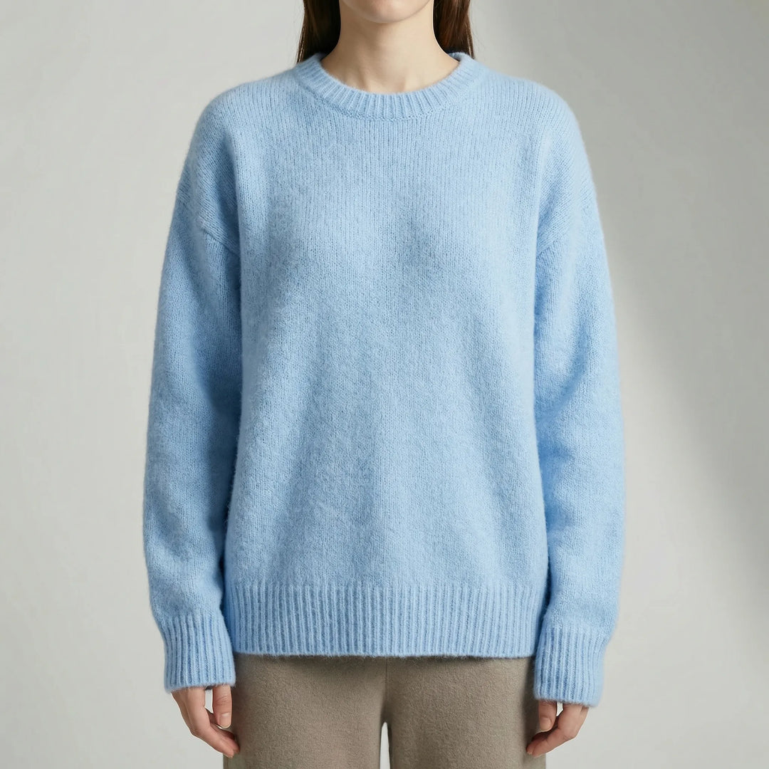Driftknit - Jersey de cuello redondo extragrande