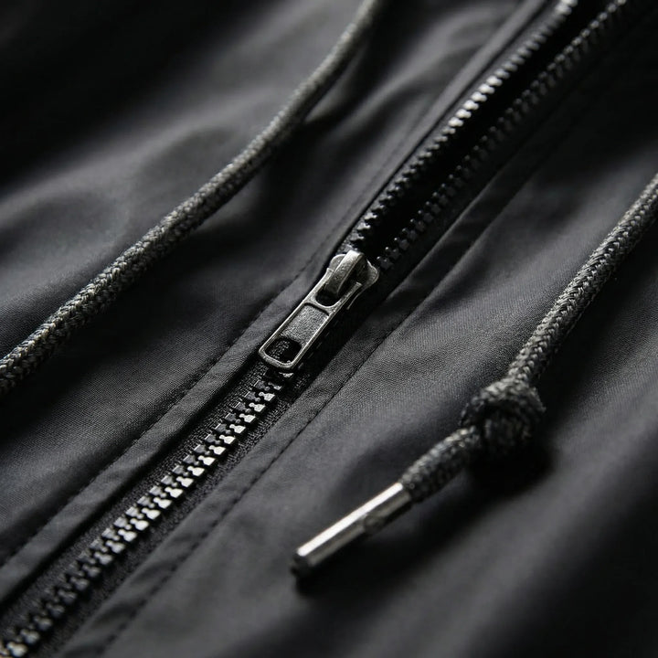 Drizzlara - Chaqueta de exterior con capucha repelente al agua