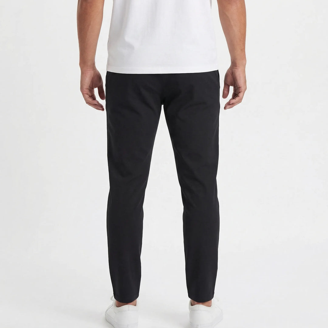 Dynoro - Pantalones elásticos ajustados de corte cónico para hombre