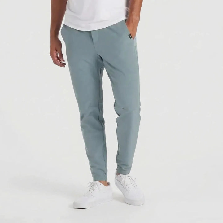 Dynoro - Pantalones elásticos ajustados de corte cónico para hombre