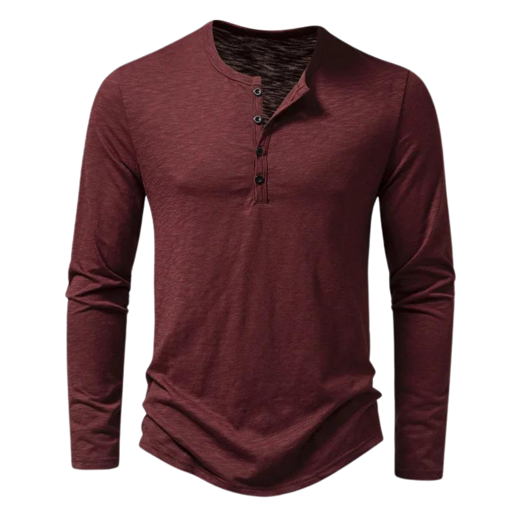 Floris - camiseta con botones de largo ancho