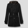 Parka con Capucha con Cinturón para Mujeres