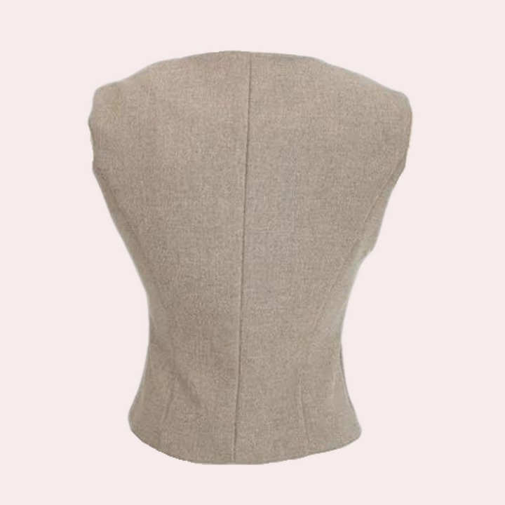 Traje de tres piezas para mujer