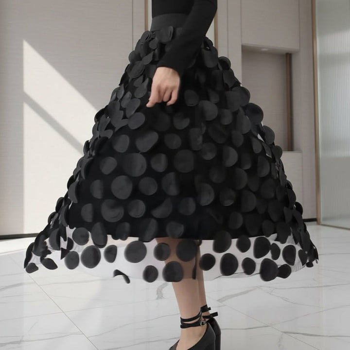 Falda Larga Elegante para Mujeres