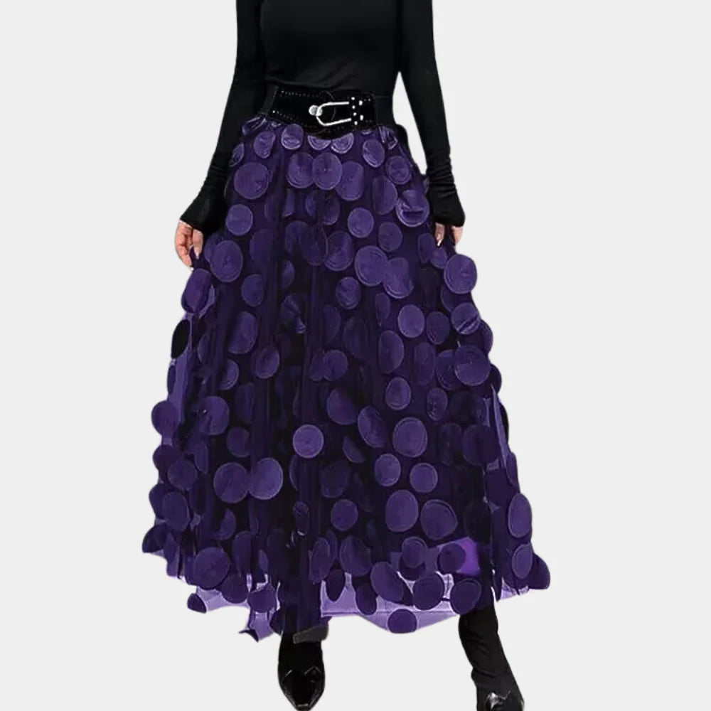 Falda Larga Elegante para Mujeres
