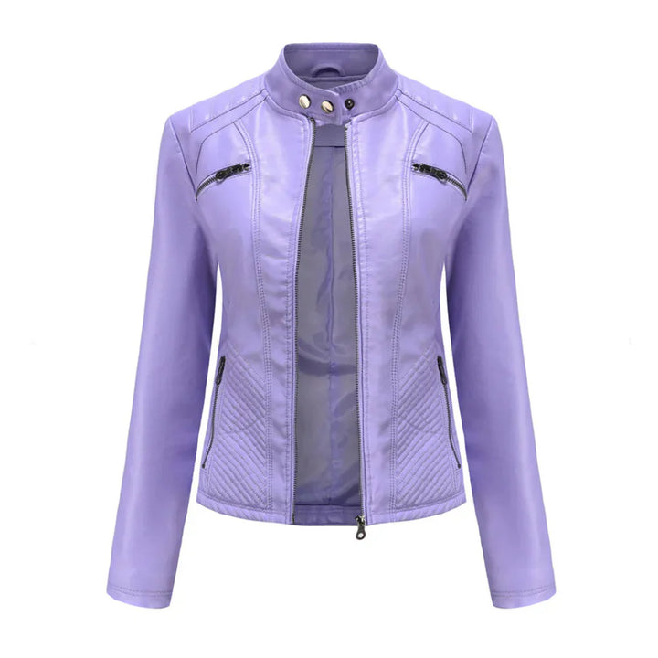 Abrigo Diseño Biker Clásico para Mujeres