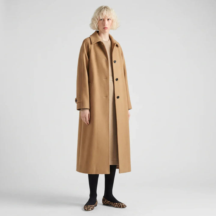 Abrigo Largo Elegante para Mujeres