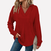 Sudadera Oversized con Cuello en V