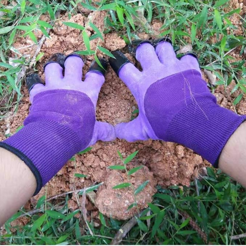 Guantes de Jardinería con Garras