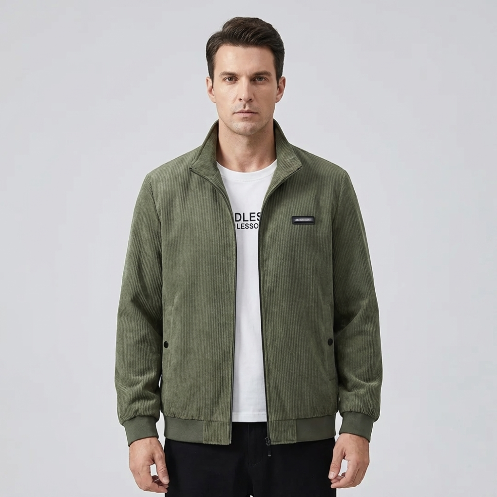 Chaqueta de Invierno de Pana para Hombres