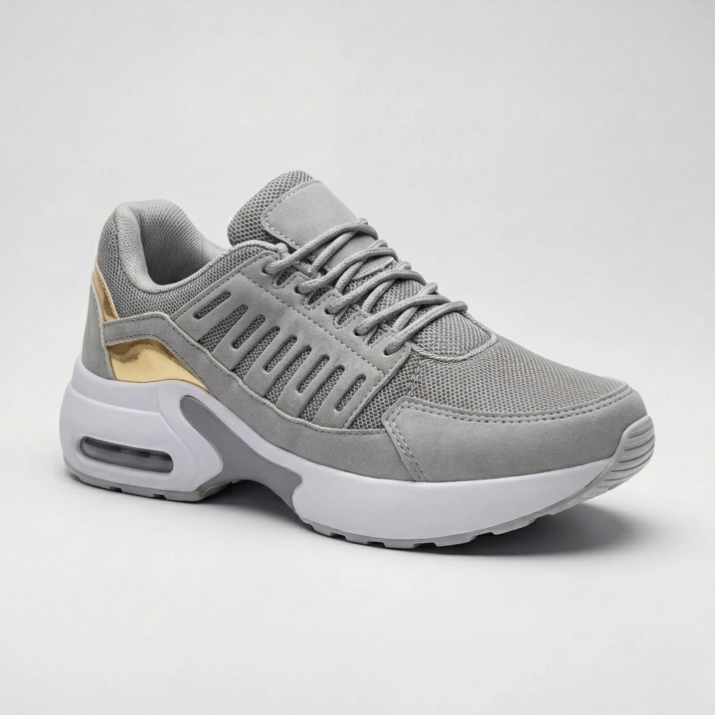 Zapatilla Casual Baja de Ajuste Ancho
