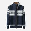 Cardigan de Invierno de Punto para Hombres