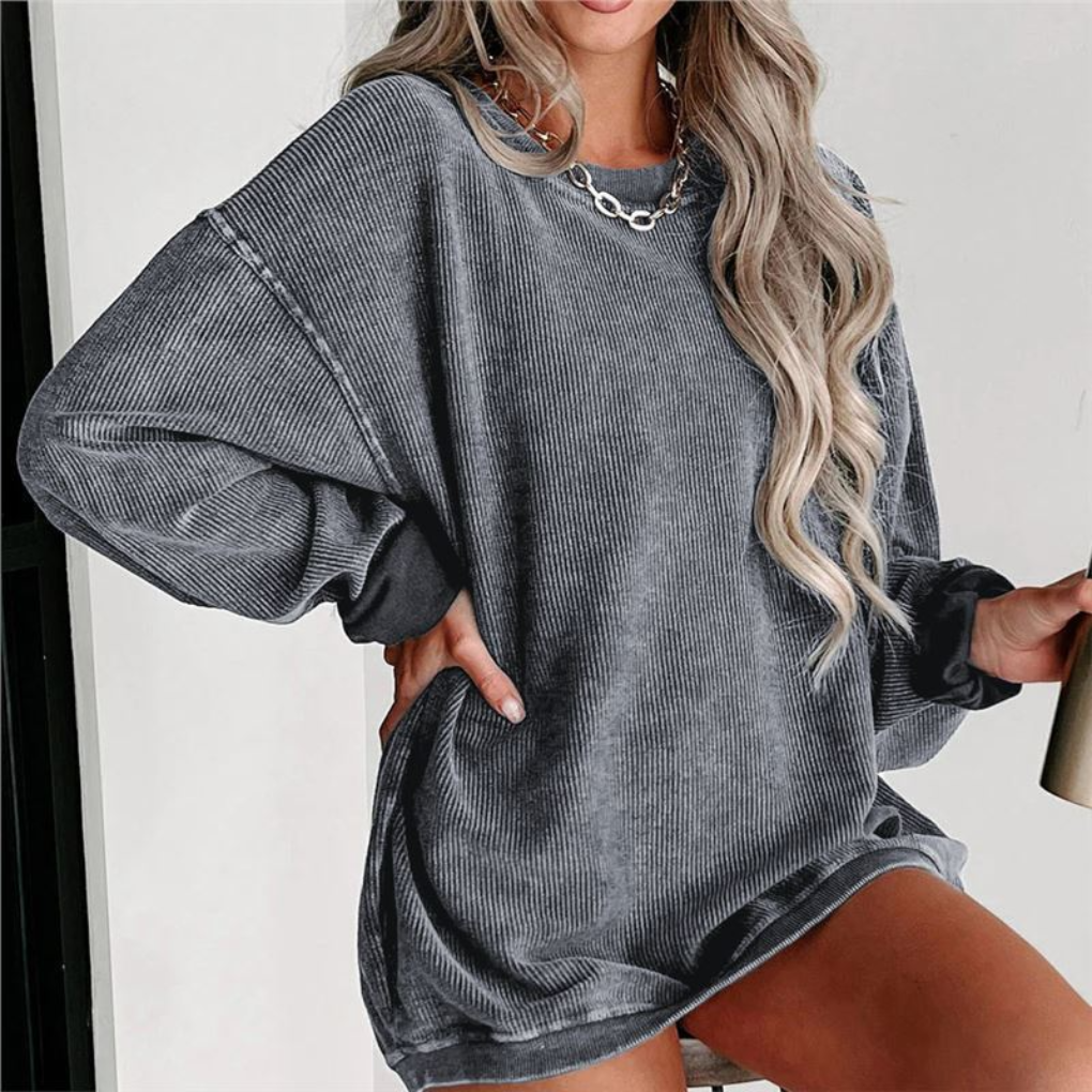 Sudadera Crewneck Oversized para Mujeres
