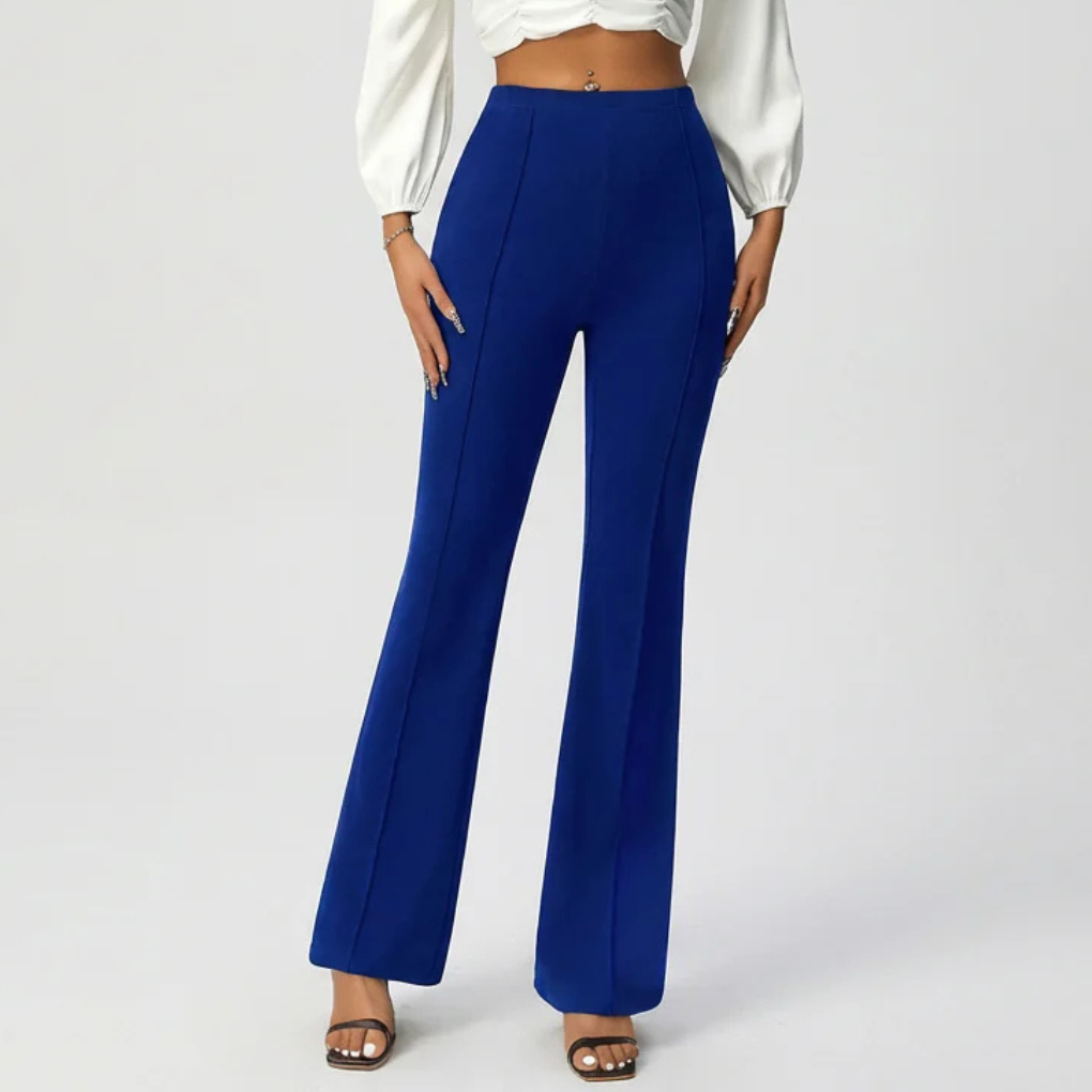 Pantalones Acampanados a la Moda para Mujeres