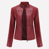 Chaqueta de Cuero Estilosa para Mujeres