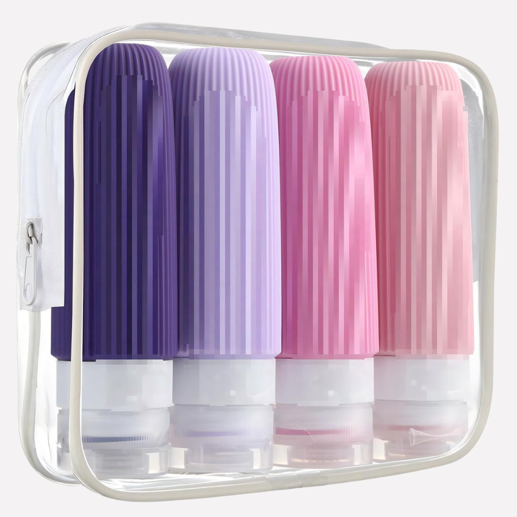 Juego de Botellas de Toiletries de Viaje