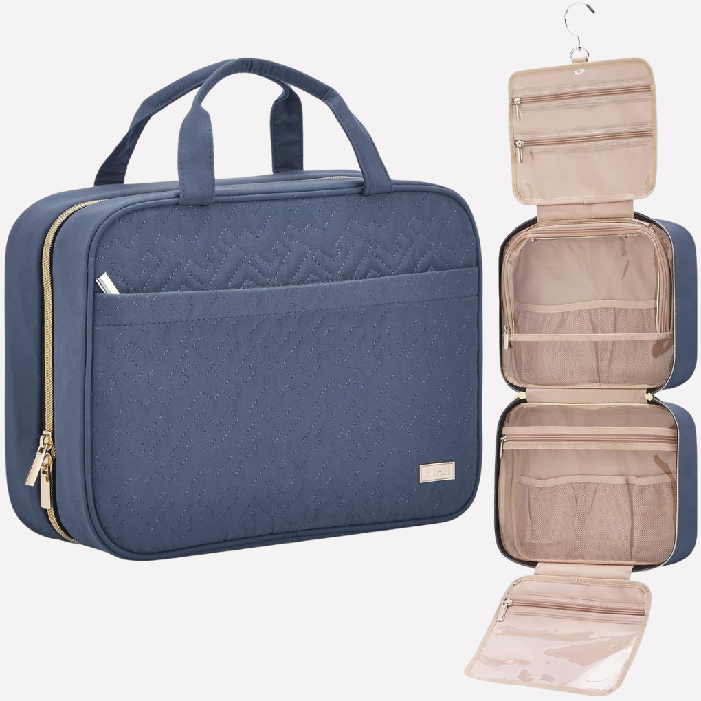 Bolsa de Toiletries de Viaje con Gancho