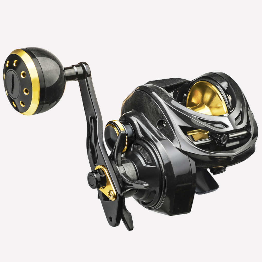 Carrete de Baitcasting Bajo Perfil