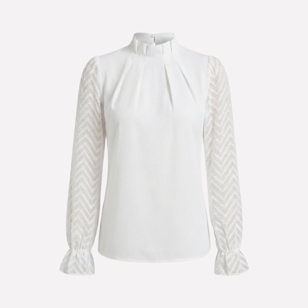 Blusa Elegante de Mangas Largas para Mujeres