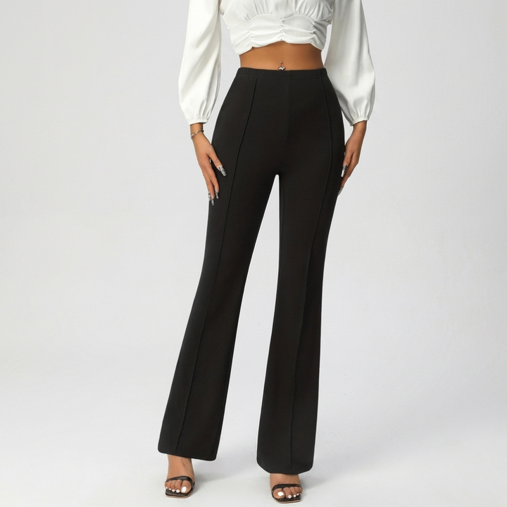 Pantalones Acampanados a la Moda para Mujeres