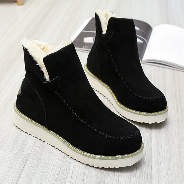 Zapatos de Invierno Forrados de Pelo