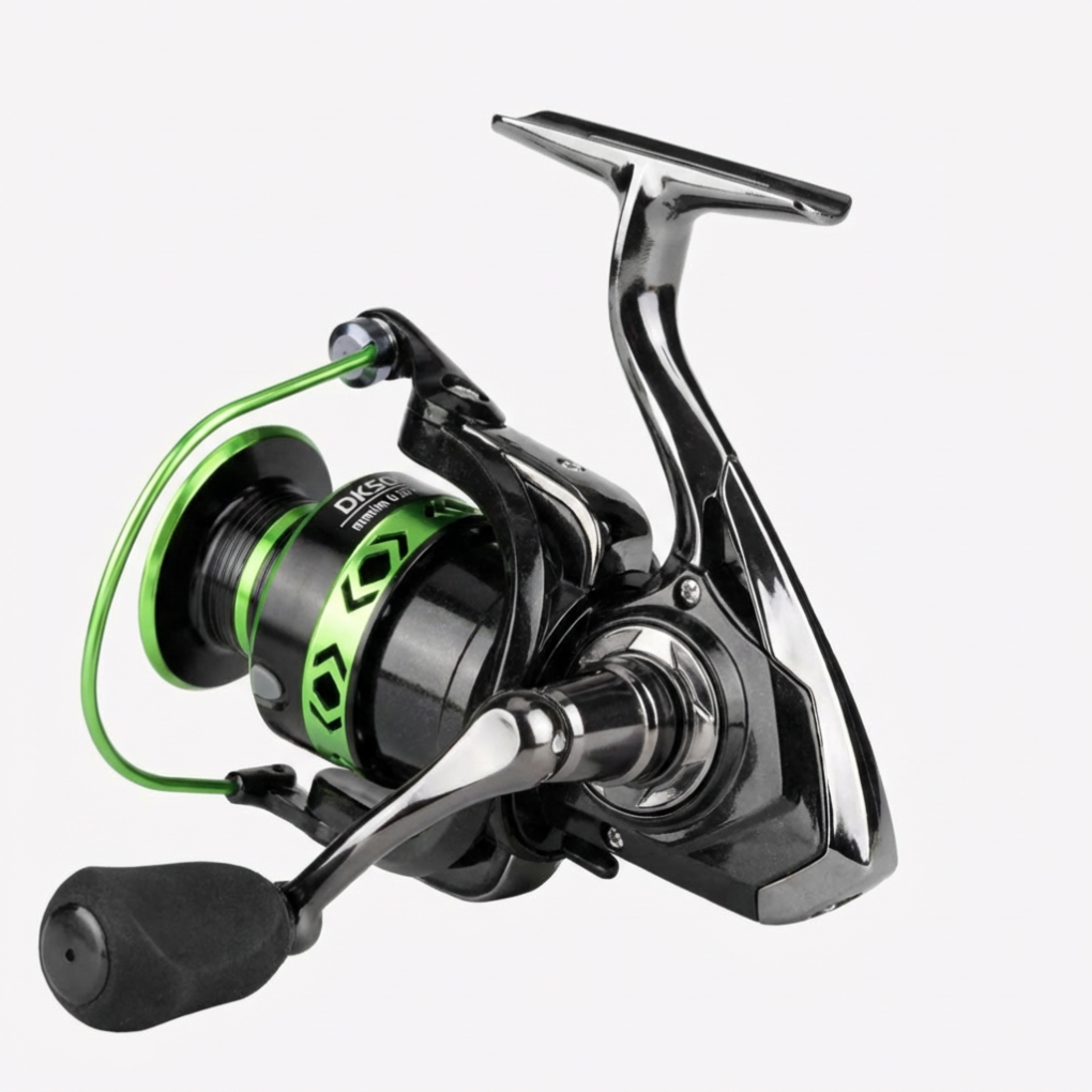 Carrete de Pesca de Rotación de Alta Velocidad