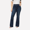 Pantalones Vaqueros de Mujer de Alta Cintura y Pierna Recta – Estilo Casual Recortado