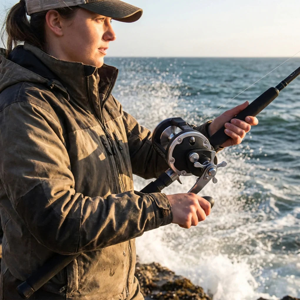 Carrete de Baitcasting – Diseño de Pesca en Agua Dulce