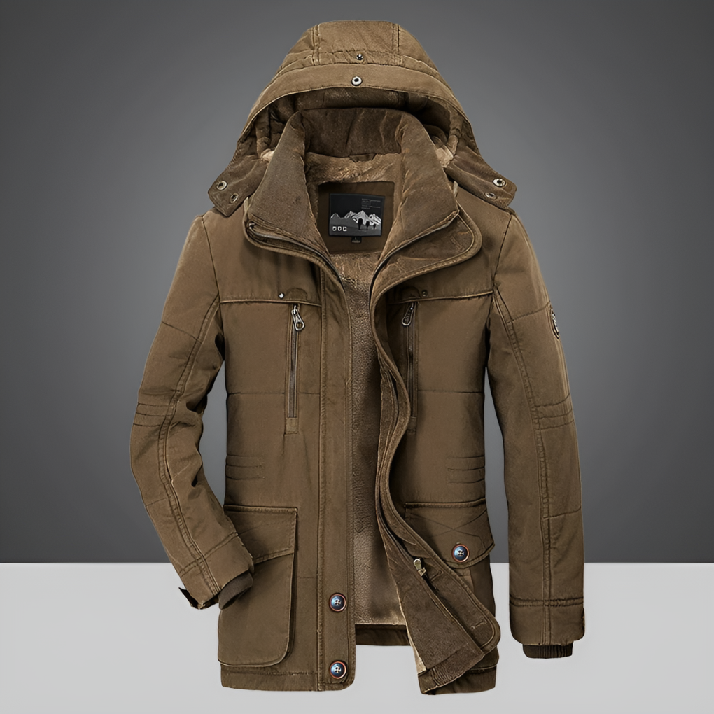 Abrigo Cálido de Invierno para Hombres