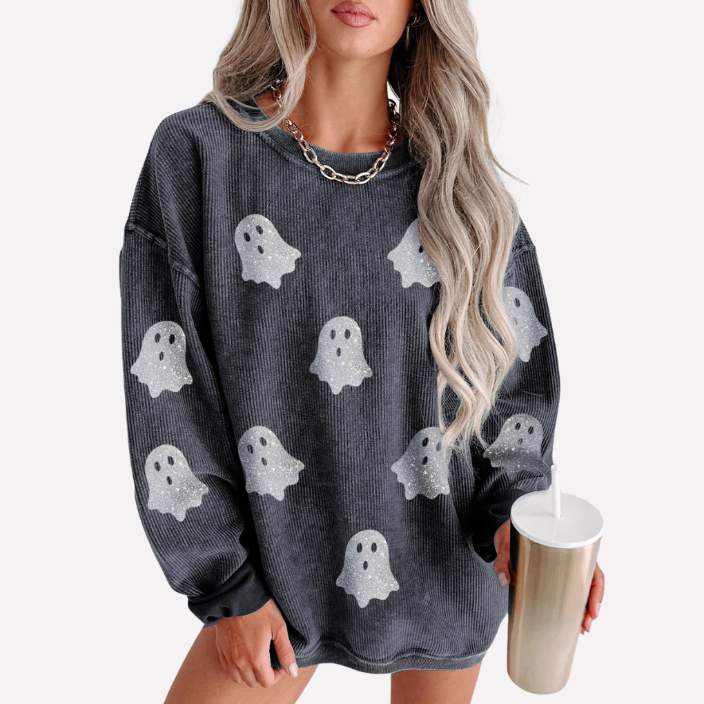 Sudadera Crewneck Oversized para Mujeres